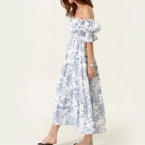 Nothing Fits But Kiko In Blue Toile